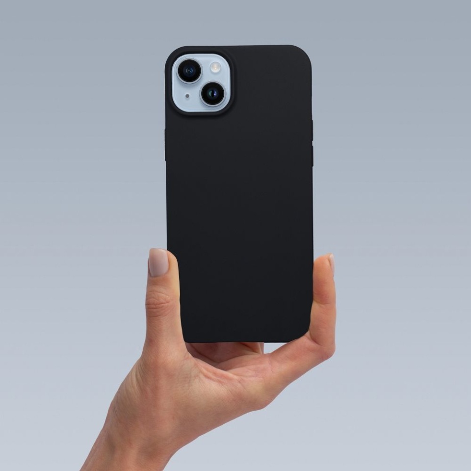 Husa pentru Huawei P30 Pro, SKYDDAR INNOVATION, MATT, Silicon Catifelat, Protectie Premium, Negru, set cu sticker - 2 | YEO