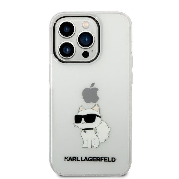 Husa pentru iPhone 14 Pro Max, Hardcase Transparent, Karl Lagerfeld, Transparenta - 2 | YEO