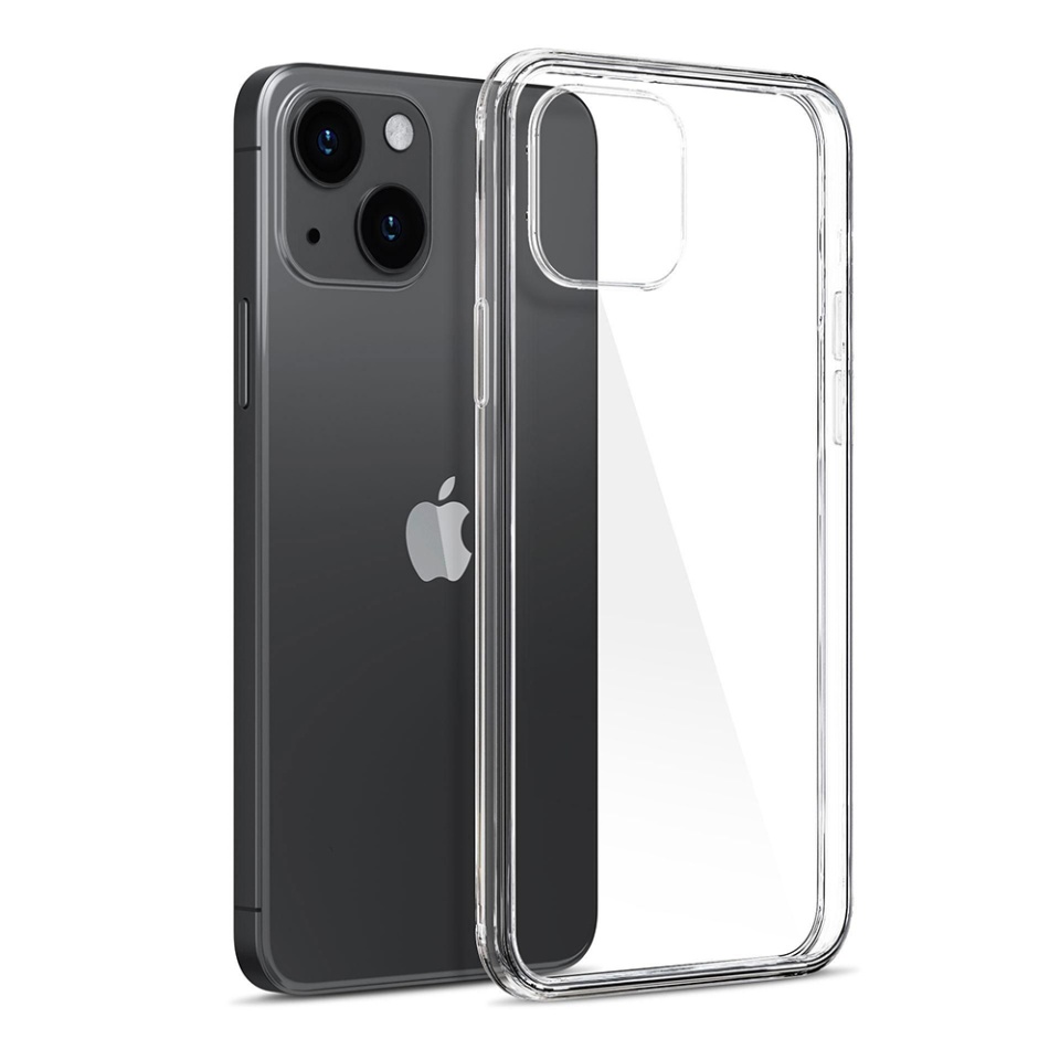 Husa pentru iPhone 15, din silicon, 3mk Clear Case, Transparent - 2 | YEO