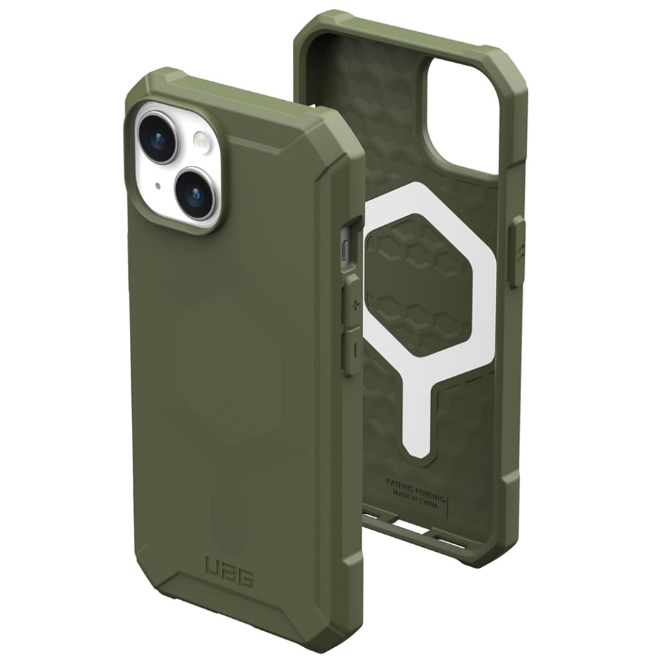 Husa pentru iPhone 15 Plus, Essential Armor MagSafe, UAG - Verde