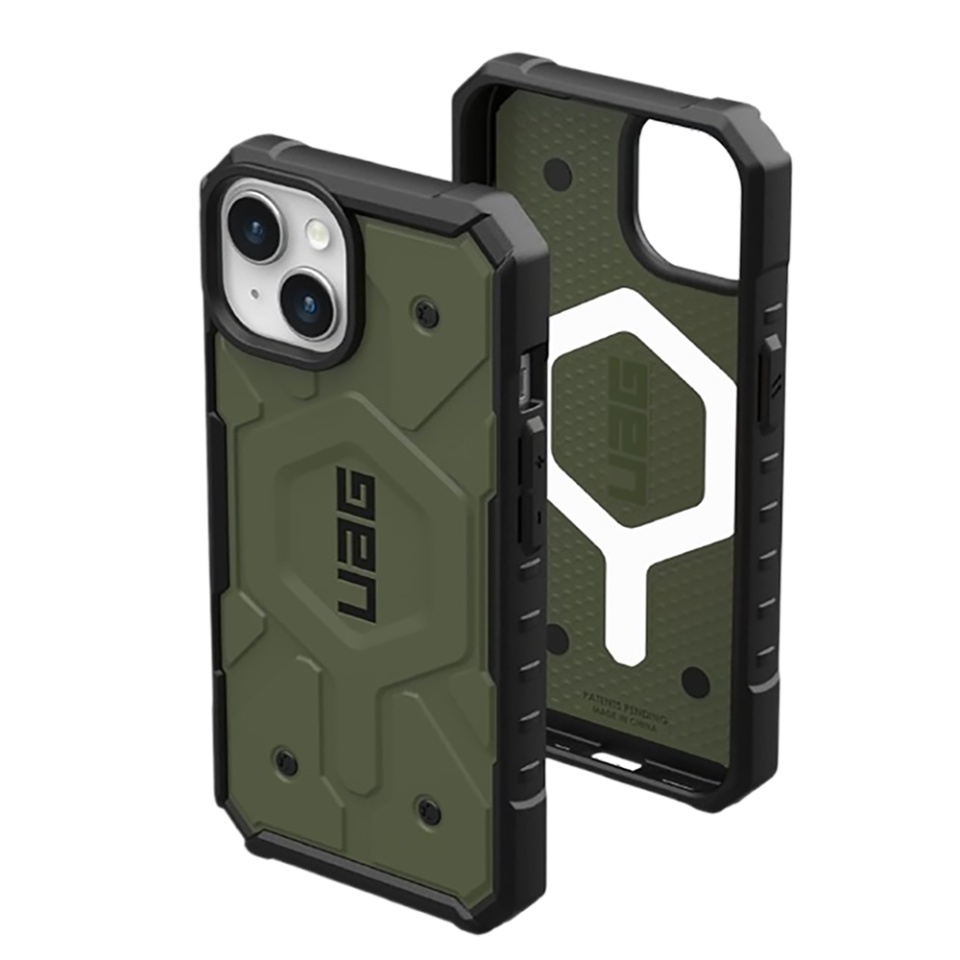 Husa pentru iPhone 15 Plus, Pathfinder MagSafe, UAG - Verde