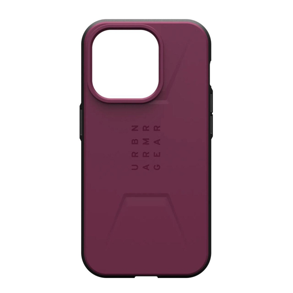 Husa pentru iPhone 15 Pro, Civilian Pro MagSafe, UAG - Bordo - 3 | YEO