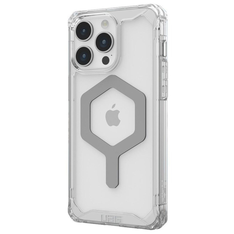 Husa pentru iPhone 15 Pro Max, Plyo Pro, UAG - Argintiu - 6
