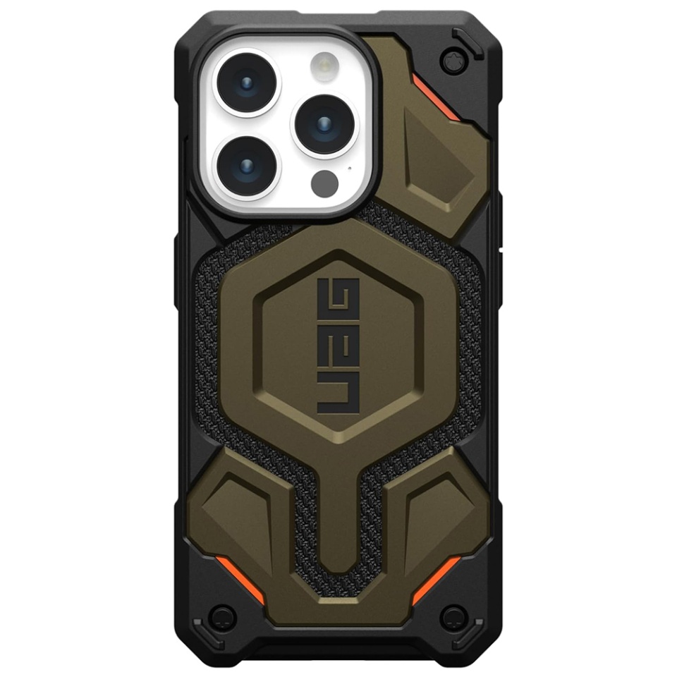 Husa pentru iPhone 15 Pro, Monarch Pro MagSafe, UAG - Verde - 1 | YEO
