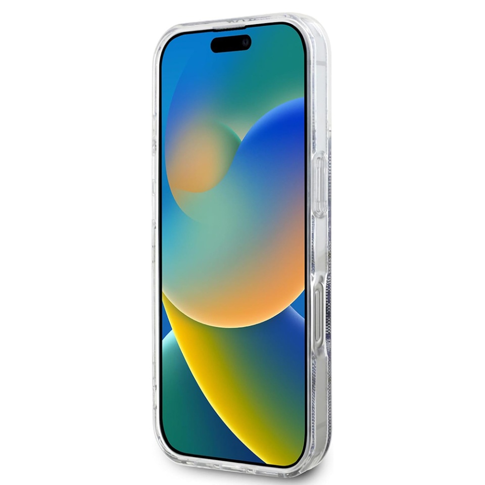 Husa pentru iPhone 16, IML 4G MagSafe, Guess - Albastru - 2 | YEO