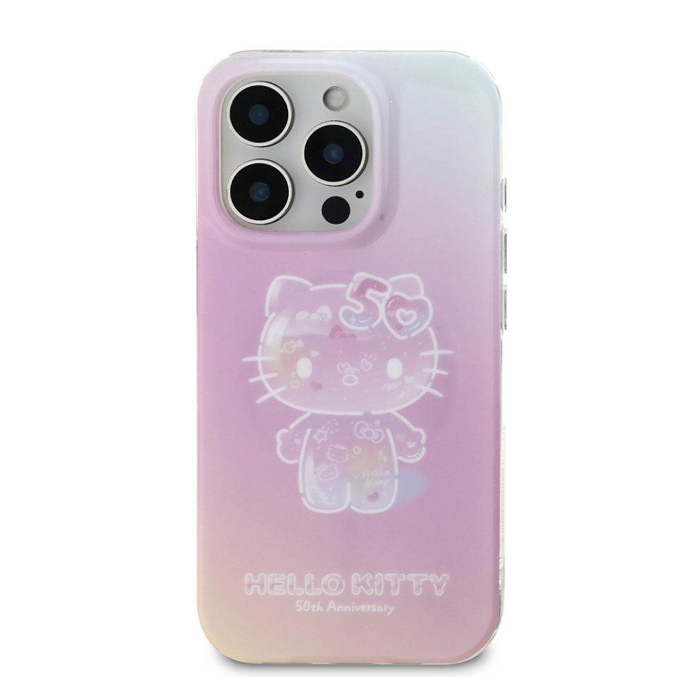 Husa pentru iPhone 16 Pro, Hardcase IML, Hello Kitty - Roz - 2 | YEO