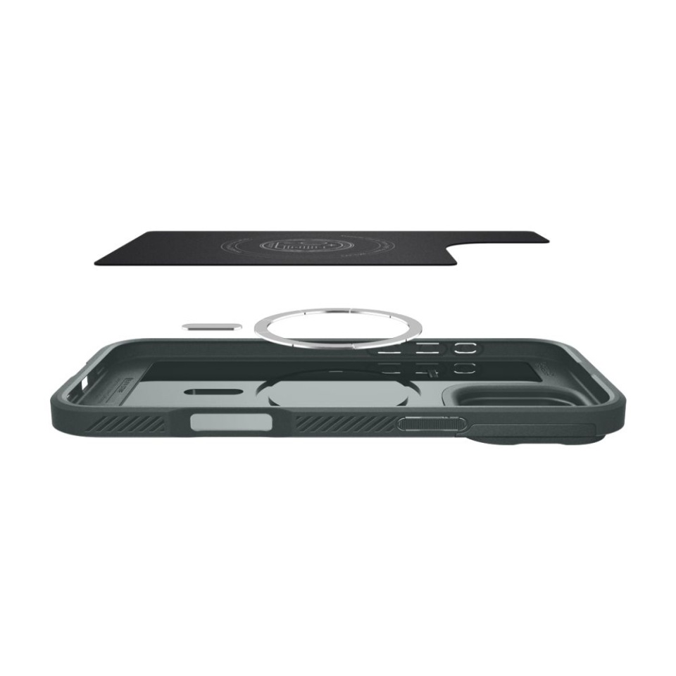Husa pentru iPhone 16 Pro Max, Spigen Optik Armor - Verde - 7