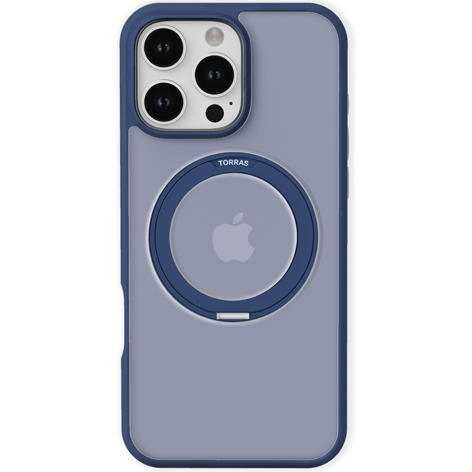 Husa pentru iPhone 16 Pro Max, Torras Ostand Pro MagSafe, Albastru - 1 | YEO
