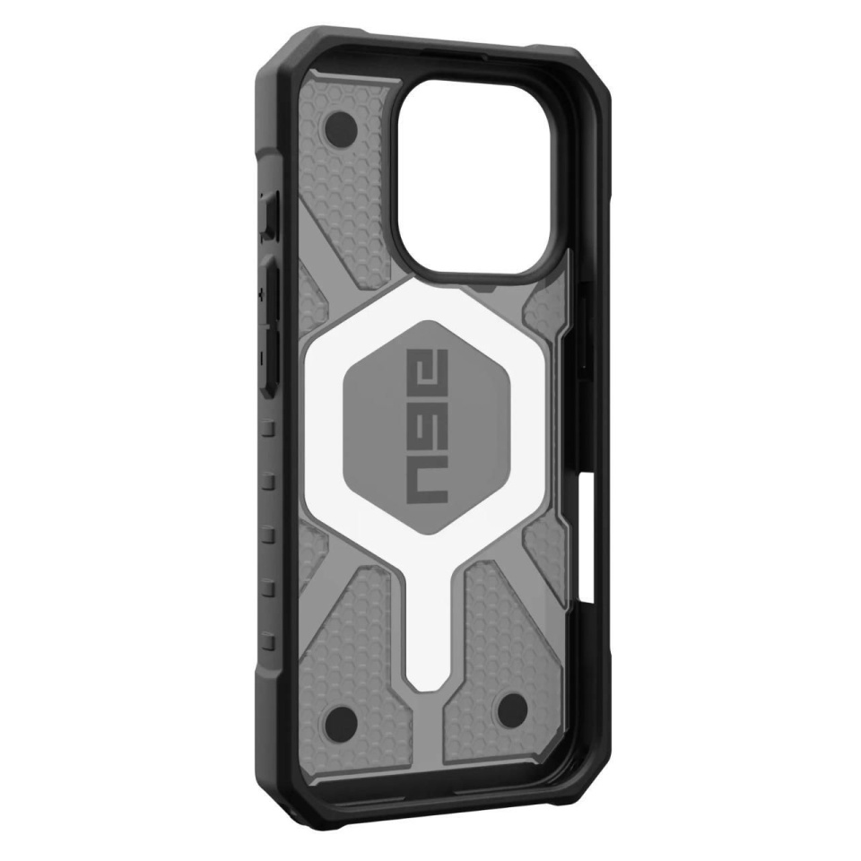 Husa pentru iPhone 16 Pro, Pathfinder Clear MagSafe, UAG - Cenusiu - 3 | YEO