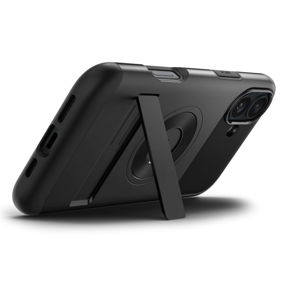 Husa pentru iPhone 16, Slim Armor MagSafe, Spigen - Negru - 2 | YEO