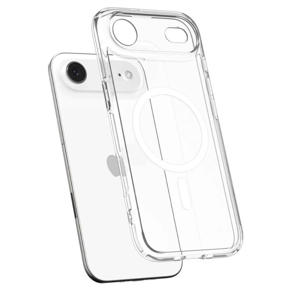 Husa pentru iPhone 17 Air, Ultra Hybrid T MagSafe, Spigen, Transparenta - 3 | YEO