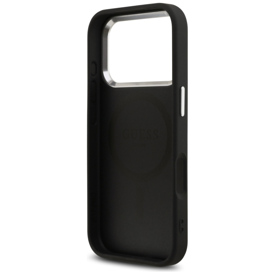 Husa pentru iPhone 17 Pro, Hardcase 4G Classic Logo MagSafe, Negru - 3 | YEO