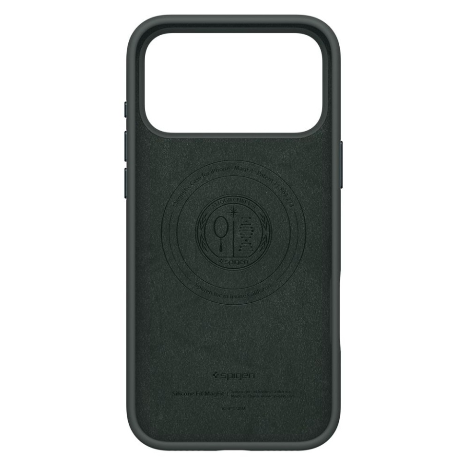 Husa pentru iPhone 17 Pro Max, Spigen Silicone Fit MagSafe, Verde - 3 | YEO