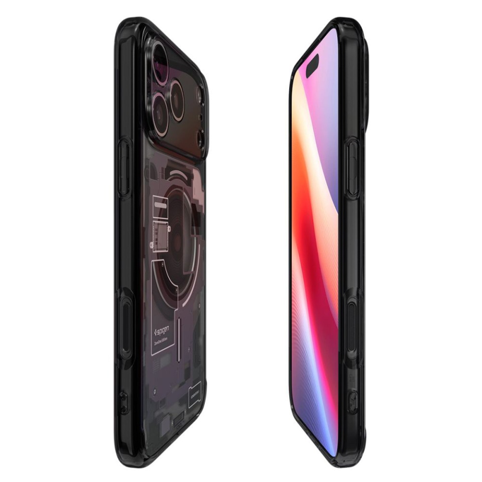 Husa pentru iPhone 17 Pro Max, Spigen Ultra Hybrid Zero One - Negru - 3 | YEO