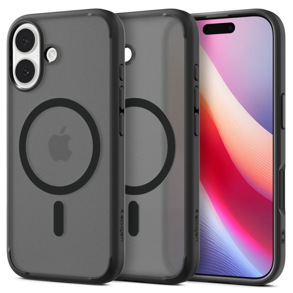 Husa pentru iPhone 17, Ultra Hybrid T MagSafe, Spigen, Cenusiu