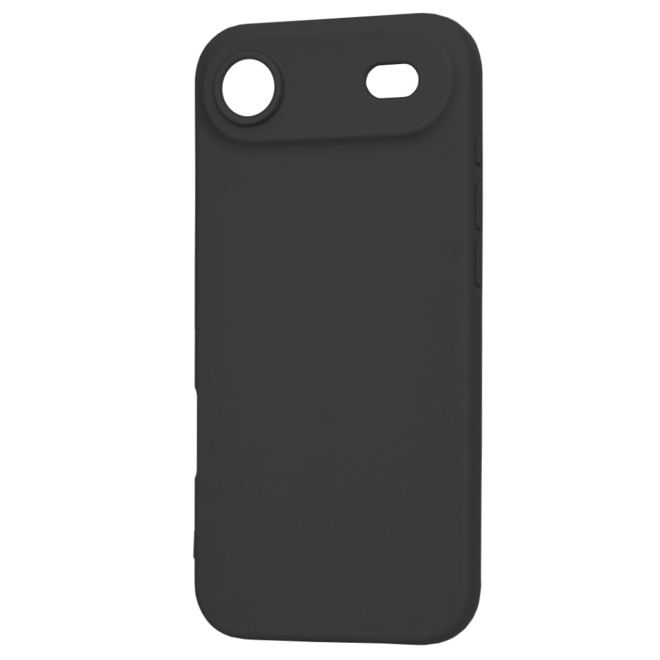 Husa pentru iPhone Air, SKYDDAR INNOVATION, din Silicon Catifelat, SoftFlex Magsafe, set cu sticker, Negru - 1 | YEO