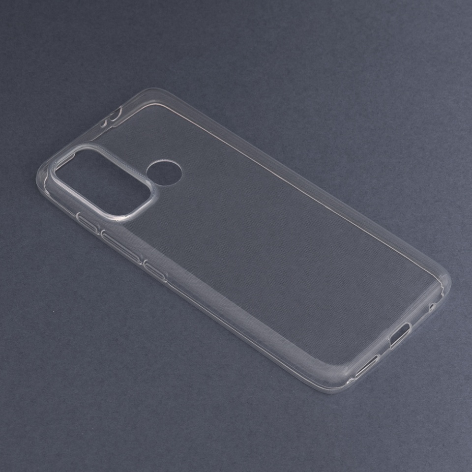 Husa pentru Motorola Moto G60, SKYDDAR INNOVATION, ClearGuard, din silicon transparent, set cu sticker, Transparenta - 1 | YEO