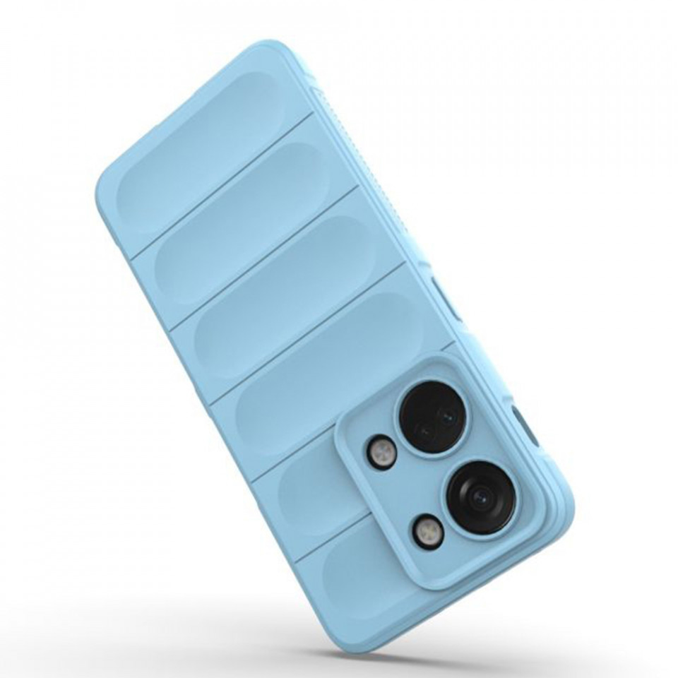 Husa pentru OnePlus Nord 3 eleganta, din silicon mat, SKDR Vogue - Bleu - 2 | YEO