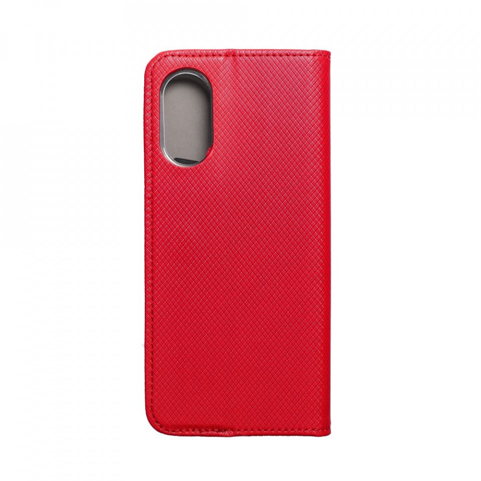 Husa pentru Oppo A17 tip carte, Skyddar Smart - Rosu - 1 | YEO