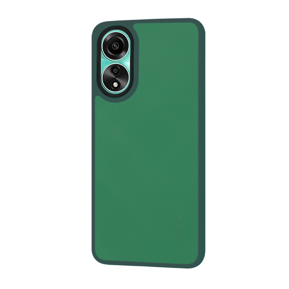 Husa pentru Oppo A78 4G, ce Absoarbe Cele mai Aspre Socuri, Skyddar Frosted - Verde inchis - 1 | YEO