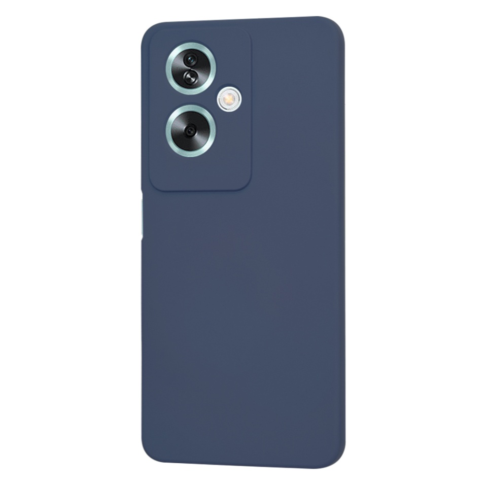 Husa pentru Oppo A79 5G / OnePlus Nord N30 SE din Silicon Catifelat, Protectie Premium, Skyddar SoftElegance - Bleumarin - 2 | YEO
