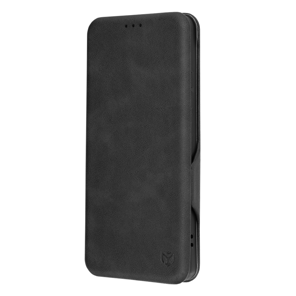 Husa pentru Oppo Reno11 F, SKYDDAR INNOVATION, Safe Wallet tip carte din Piele Ecologica, Suport Carduri, Inchidere Magnetica, Negru, set cu sticker - 3 | YEO