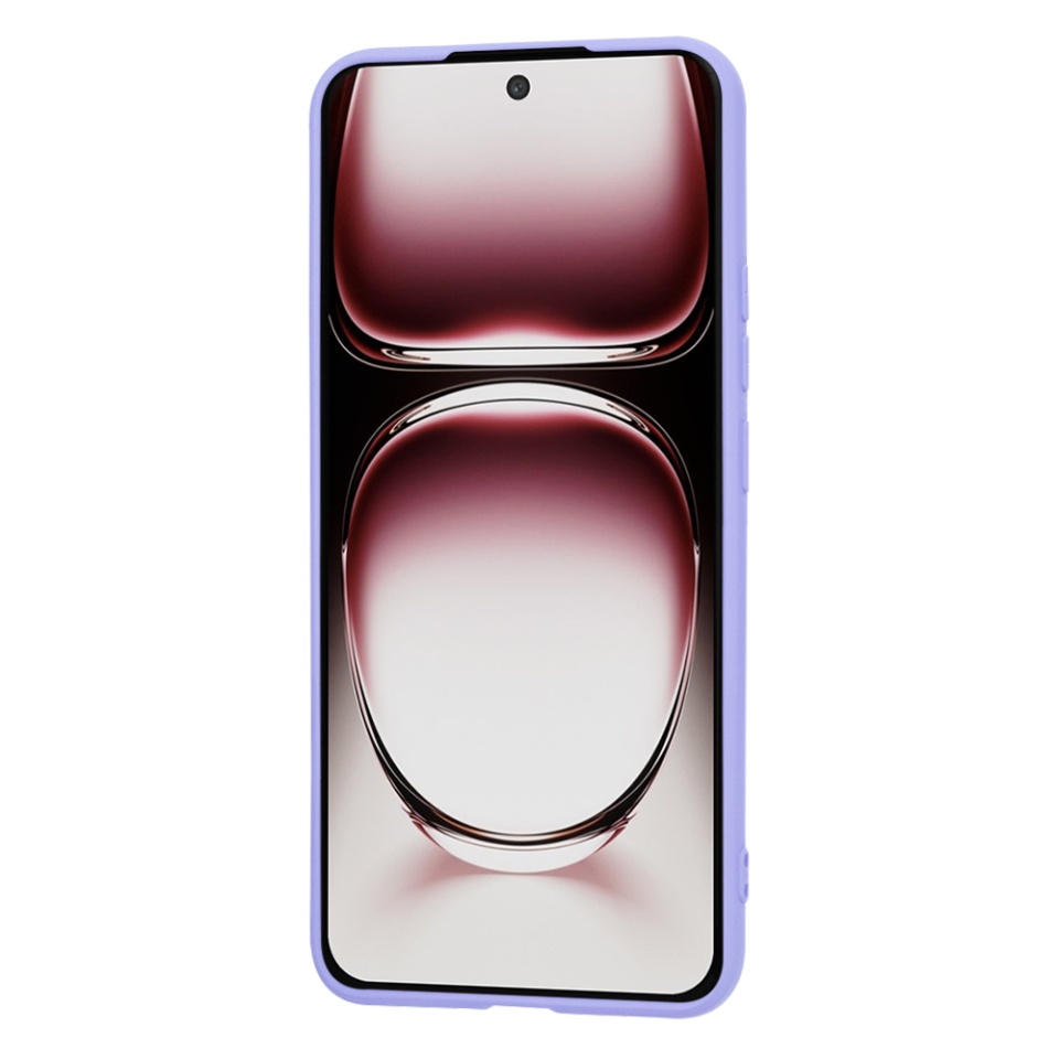 Husa pentru Oppo Reno12 Pro din Silicon Catifelat, Protectie Premium, Skyddar SoftElegance - Violet - 3 | YEO