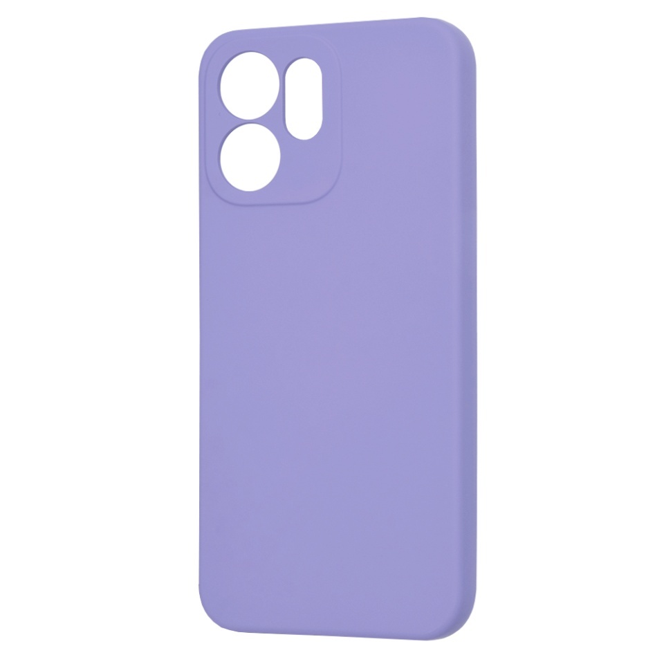 Husa pentru Oppo Reno14 F, SKYDDAR INNOVATION, din Silicon Catifelat, SoftElegance, set cu sticker, Violet - 3 | YEO