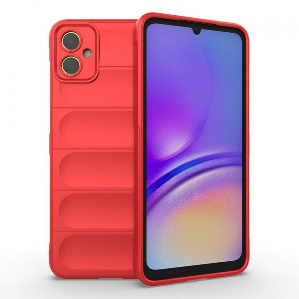 Husa pentru Samsung Galaxy A05 eleganta, din silicon mat, SKDR Vogue - Rosu
