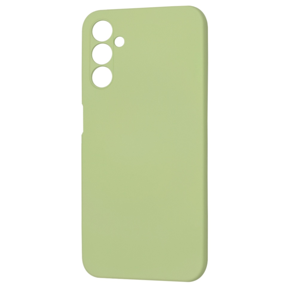Husa pentru Samsung Galaxy A14 5G / Galaxy A14 4G din Silicon Catifelat, Protectie Premium, Skyddar SoftElegance - Verde - 1 | YEO