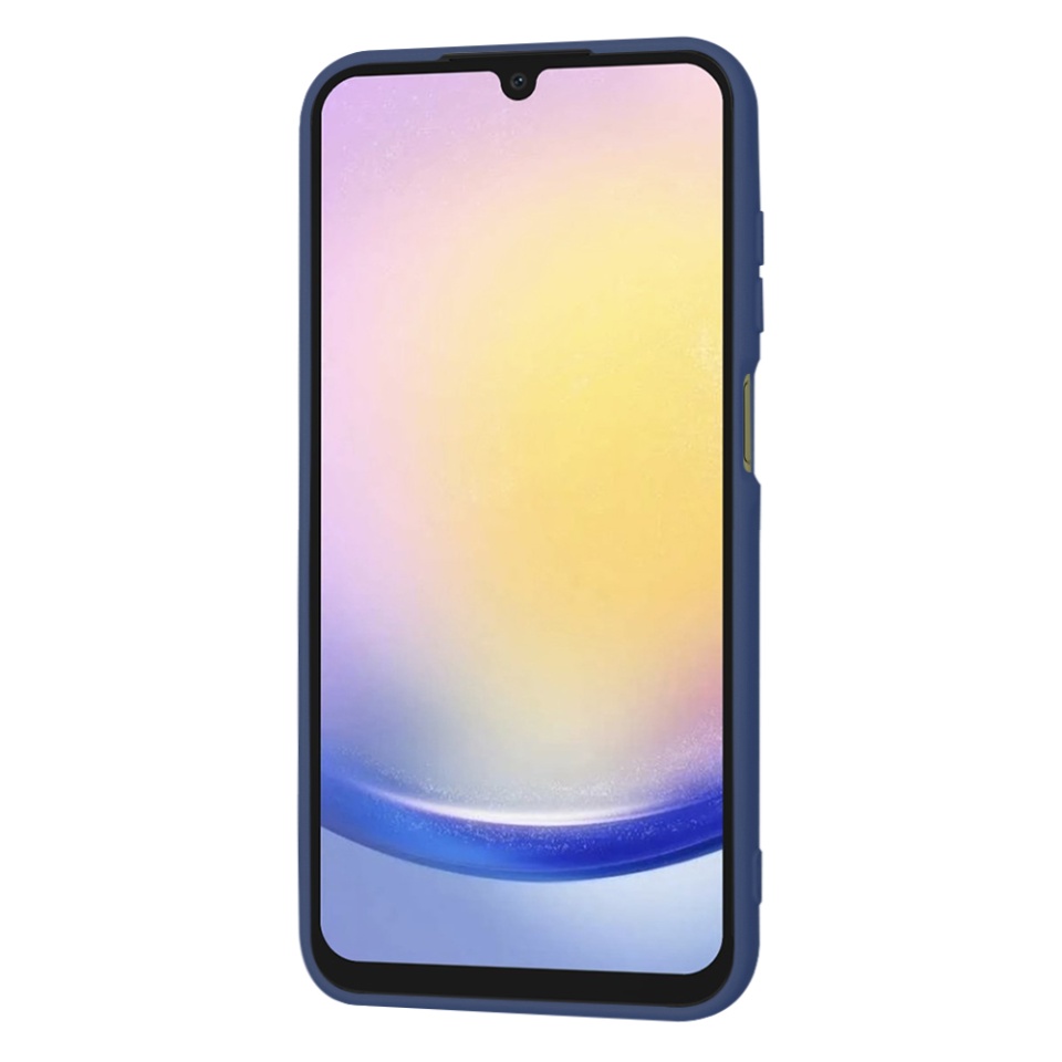 Husa pentru Samsung Galaxy A15 4G / Galaxy A15 5G din Silicon Catifelat, Protectie Premium, Skyddar SoftElegance - Bleumarin - 1 | YEO