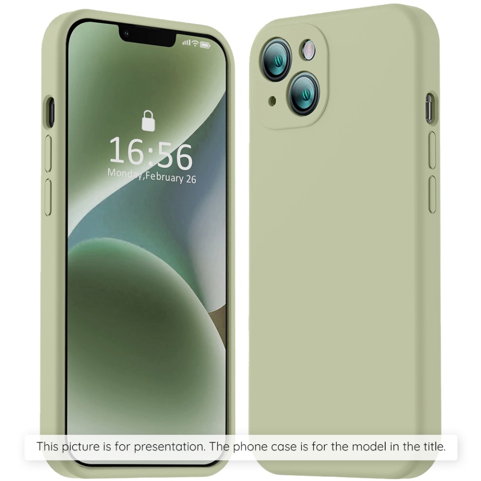 Husa pentru Samsung Galaxy A16 4G / Galaxy A16 5G din Silicon Catifelat, Protectie Premium, Skyddar SoftElegance - Verde