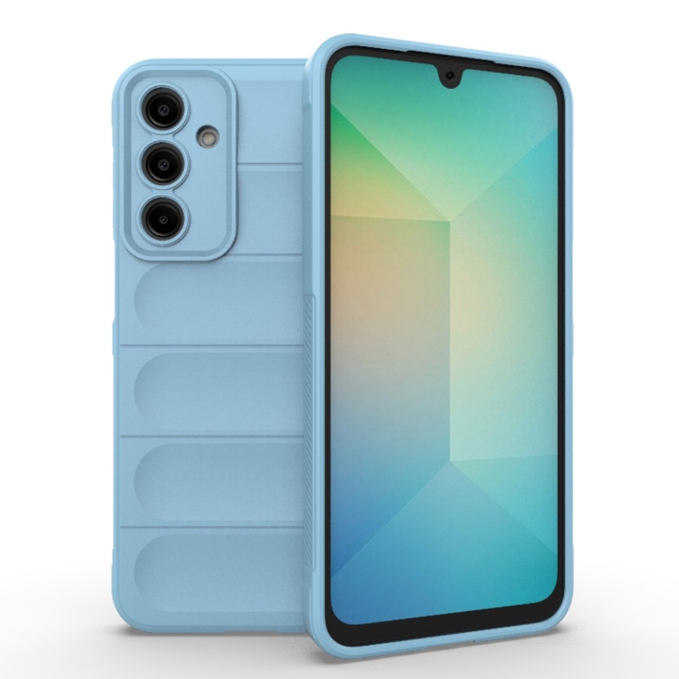 Husa pentru Samsung Galaxy A16 4G / Galaxy A16 5G eleganta, din silicon mat, SKDR Vogue - Bleu