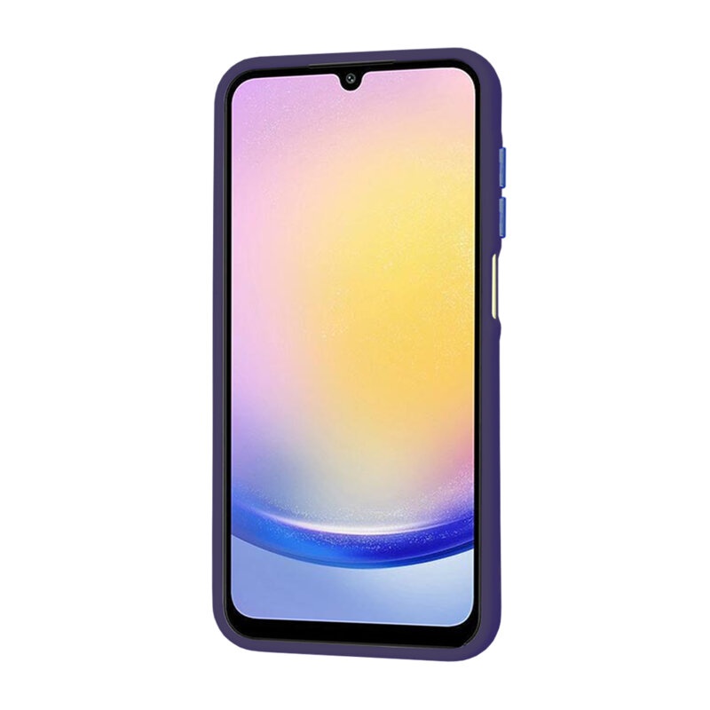 Husa pentru Samsung Galaxy A26 5G, ce Absoarbe Cele mai Aspre Socuri, Skyddar Frosted - Bleumarin - 2 | YEO