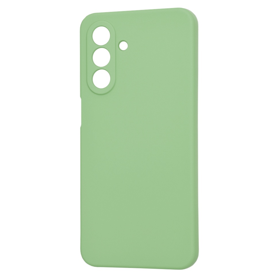 Husa pentru Samsung Galaxy A26 5G din Silicon Catifelat, Protectie Premium, SoftElegance - Verde deschis - 1 | YEO