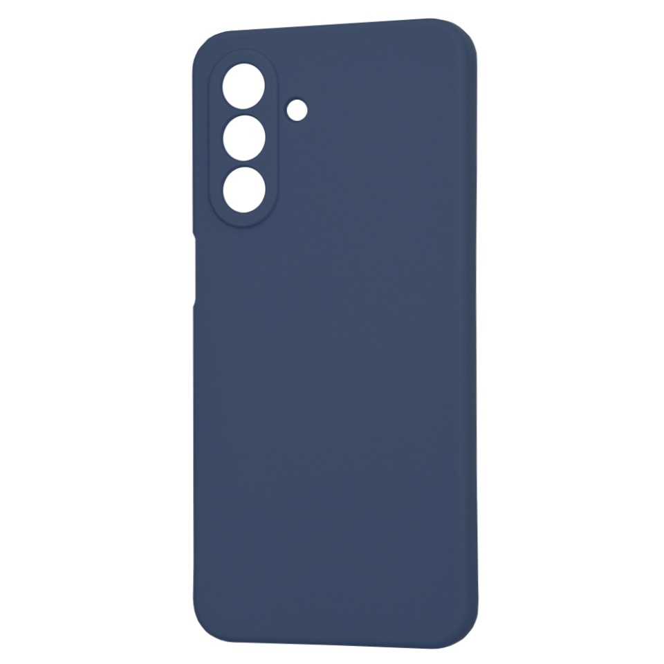 Husa pentru Samsung Galaxy A26 5G din Silicon Catifelat, Protectie Premium, SoftElegance - Bleumarin - 1 | YEO