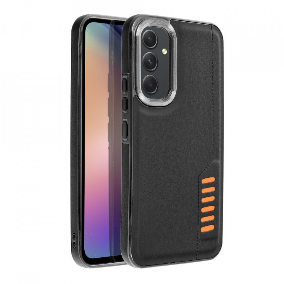 Husa pentru Samsung Galaxy A54 5G premium, Skyddar Milano - Negru - 1 | YEO