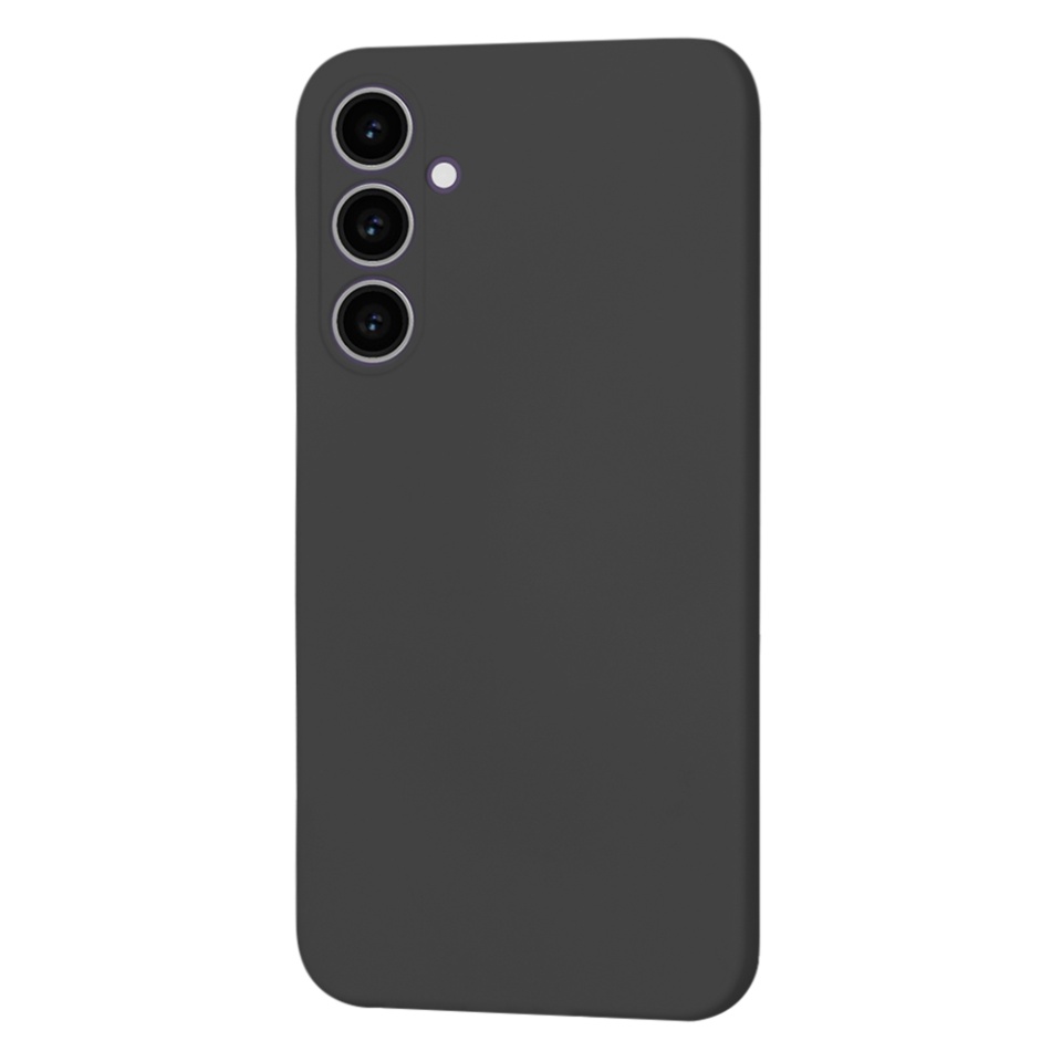Husa pentru Samsung Galaxy S23 FE din Silicon Catifelat, Protectie Premium, Skyddar SoftElegance MagSafe - Negru - 2 | YEO