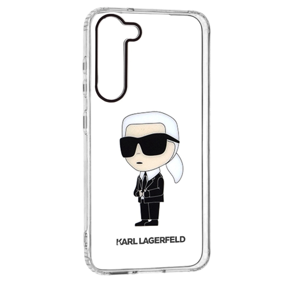 Husa pentru Samsung Galaxy S23 Plus, Hardcase Transparent, Karl Lagerfeld, Transparenta - 1 | YEO