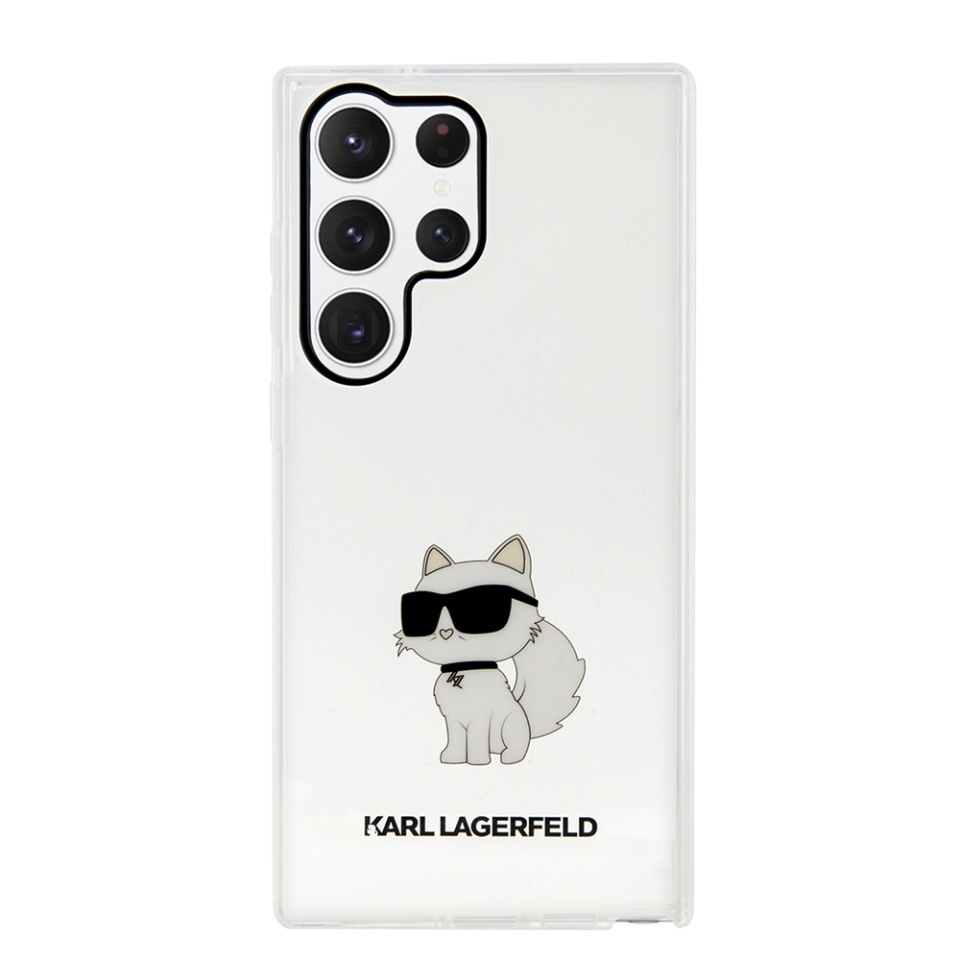 Husa pentru Samsung Galaxy S23 Ultra, Hardcase Transparent, Karl Lagerfeld, Transparenta - 2 | YEO