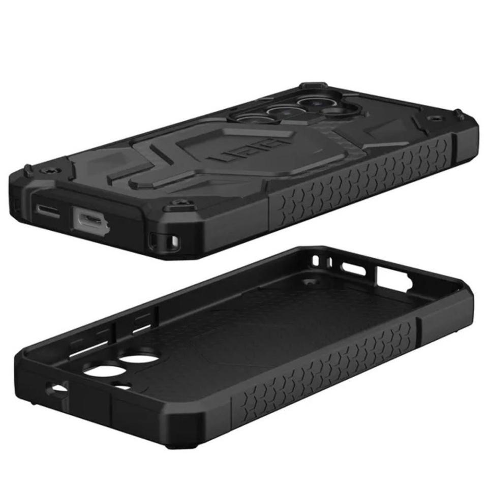Husa pentru Samsung Galaxy S24, Monarch Pro MagSafe, UAG - Carbon Fiber - 3 | YEO