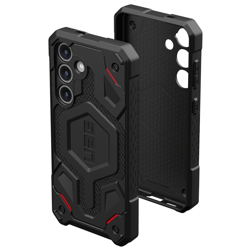 Husa pentru Samsung Galaxy S24, Monarch Pro MagSafe, UAG - Kevlar Negru