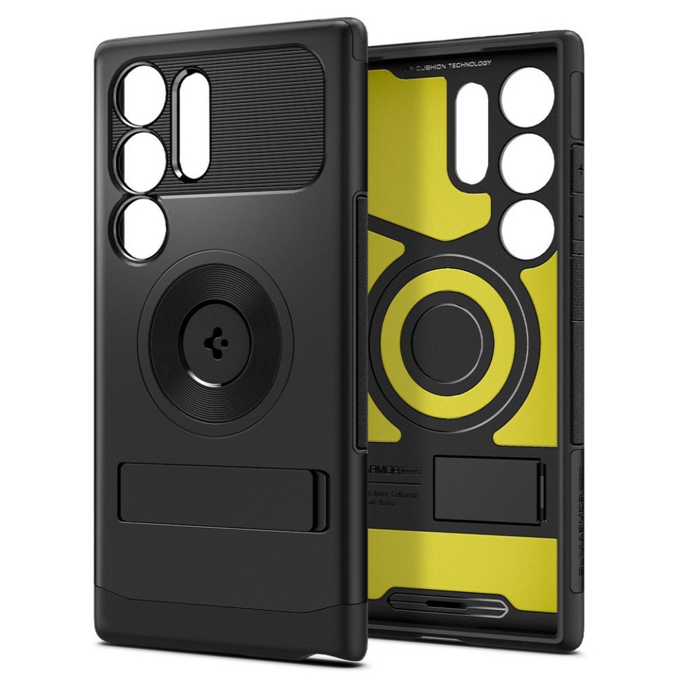 Husa pentru Samsung Galaxy S24 Ultra, Spigen Mag Armor - Negru - 1 | YEO