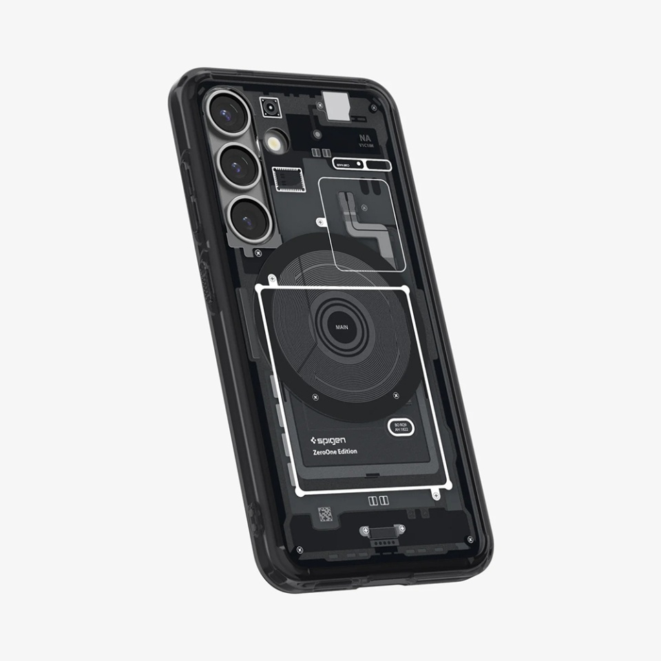 Husa pentru Samsung Galaxy S25, Spigen Ultra Hybrid Zero One - Negru - 3 | YEO