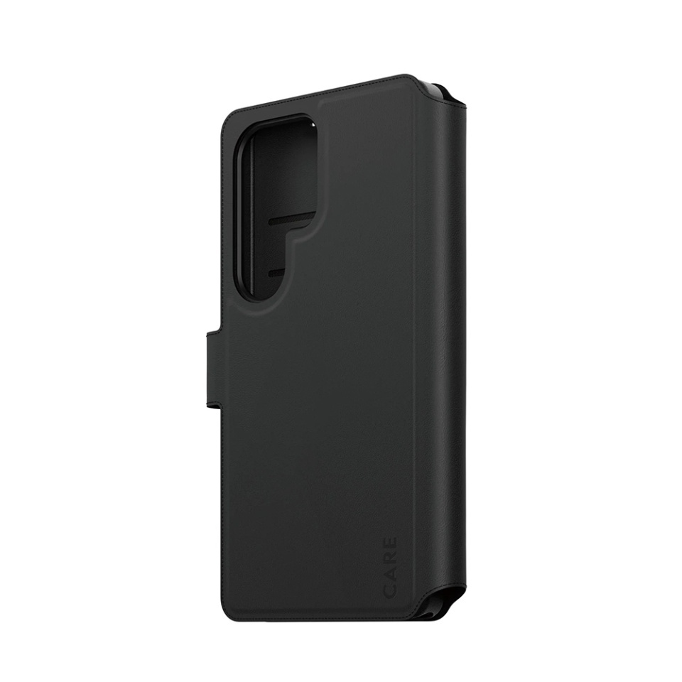 Husa pentru Samsung Galaxy S25 Ultra, PanzerGlass, CARE Feature Case Tango Two-in-One Wallet, Tip Carte Detasabila 2in1 cu Portofel si Prindere Magnetica, Piele Ecologica, Antisoc, Negru - 2 | YEO