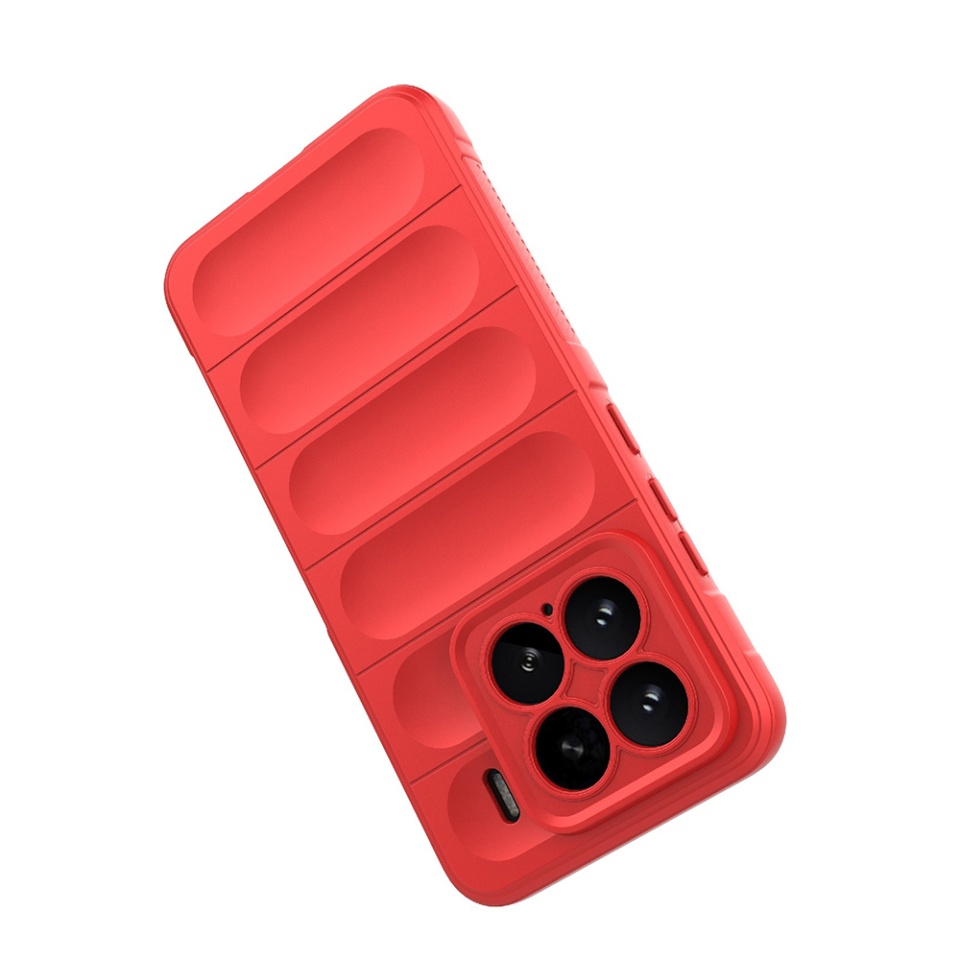 Husa pentru Xiaomi 15 eleganta, din silicon mat, SKDR Vogue - Negru - 3 | YEO