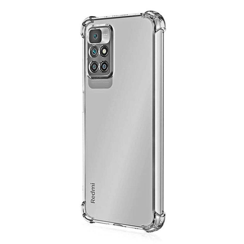 Husa pentru Xiaomi Redmi 10 / Redmi 10 2022 , SKYDDAR INNOVATION, Shockproof Clear din Silicon Slim, Transparenta, set cu sticker - 1 | YEO