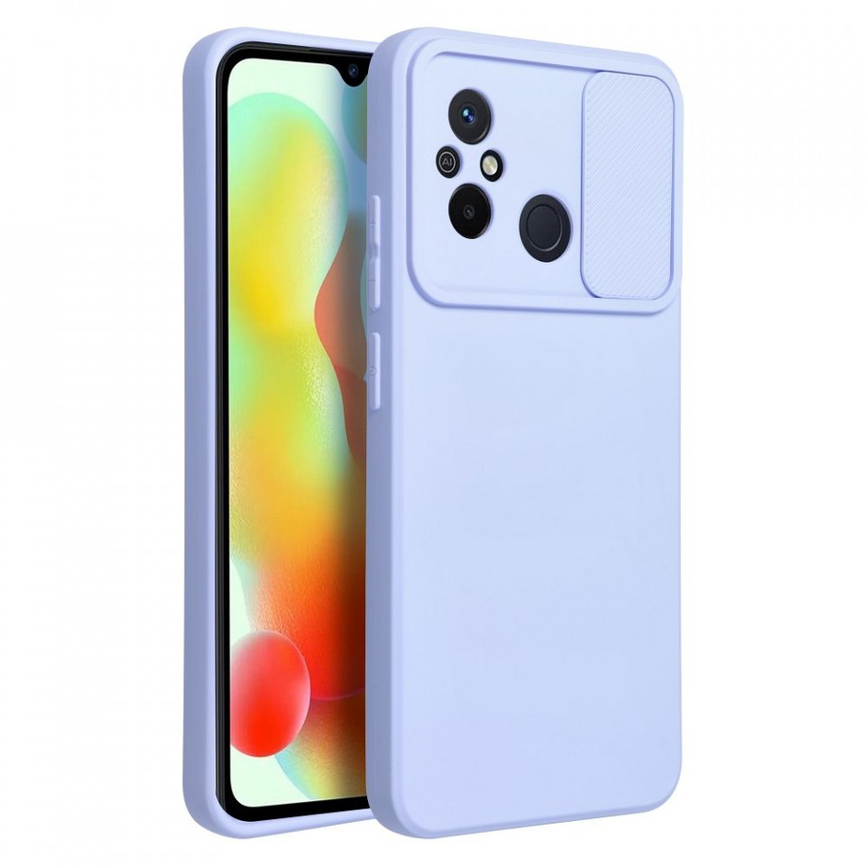 Husa pentru Xiaomi Redmi 12C protectie camera, Skyddar Slide - Lavanda - 1 | YEO