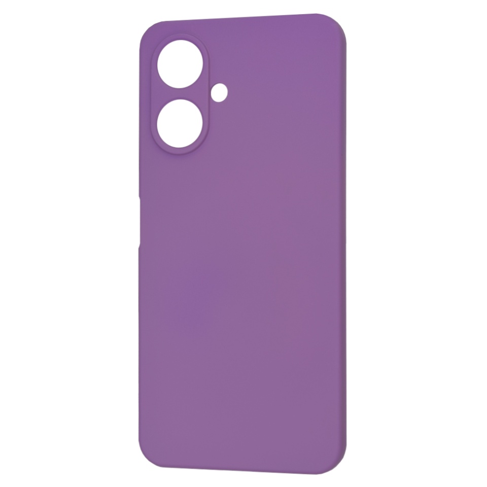 Husa pentru Xiaomi Redmi 13C 5G / Poco M6 din Silicon Catifelat, Protectie Premium, Skyddar SoftElegance - Mov - 3 | YEO