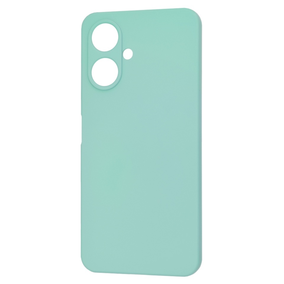 Husa pentru Xiaomi Redmi 13C 5G, SKYDDAR INNOVATION, din Silicon Catifelat, SoftElegance, set cu sticker, Turcoaz - 3 | YEO